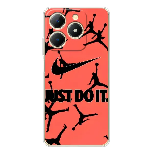 Чехол с рисунком «Just Do It» для Realme Note 70T Чехол с рисунком «Just Do It» для Realme Note 70T