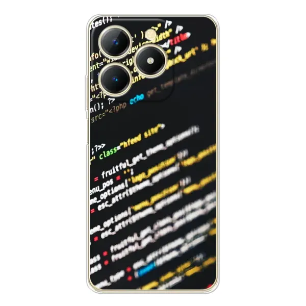 Чехол с рисунком «Код» для Realme Note 70T Чехол с рисунком «Код» для Realme Note 70T