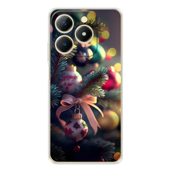 Чехол с рисунком «Красивая елочка» для Realme Note 70T