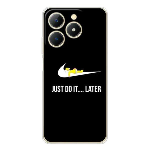 Чехол с рисунком «Later» для Realme Note 70T Чехол с рисунком «Later» для Realme Note 70T
