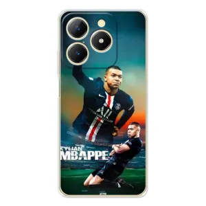 Чохол (TPU) з Футболістом на Realme Note 70T (MBAPPE)