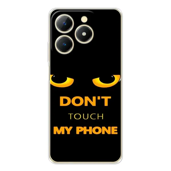 Чохол з малюнком «Не чіпай мій телефон» для Realme Note 70T