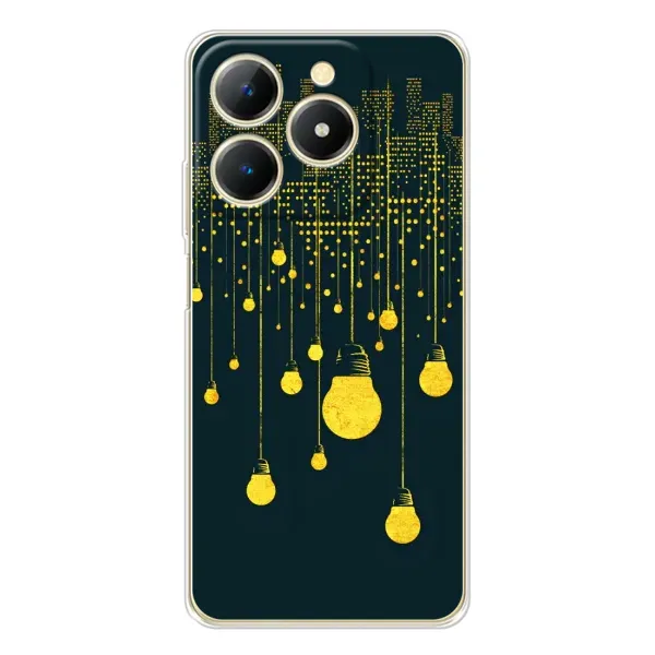 Чехол с рисунком «Ночной город» для Realme Note 70T Чехол с рисунком «Ночной город» для Realme Note 70T