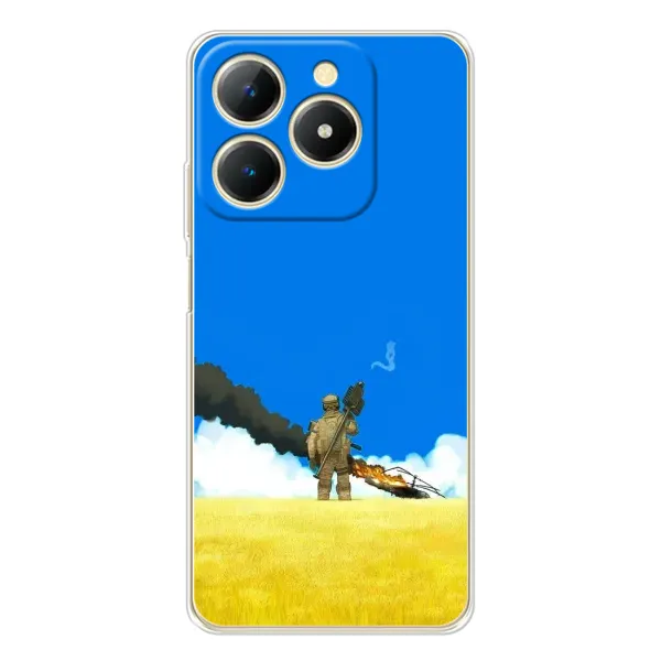 Чехол с рисунком «Попадание» для Realme Note 70T Чехол с рисунком «Попадание» для Realme Note 70T