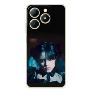 Чехлы с принтом Уэнсдей на Realme Note 70T (Танец Уэнсдей)