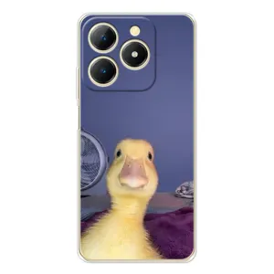 Бампер с принтом Мемы для Realme Note 70T (Утка)