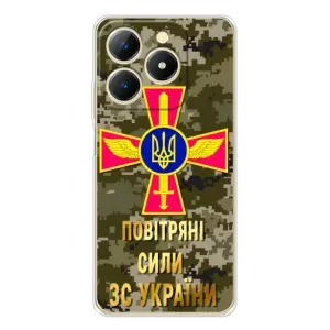 Чехлы на военную тематику для Realme Note 70T (ВС ЗСУ)