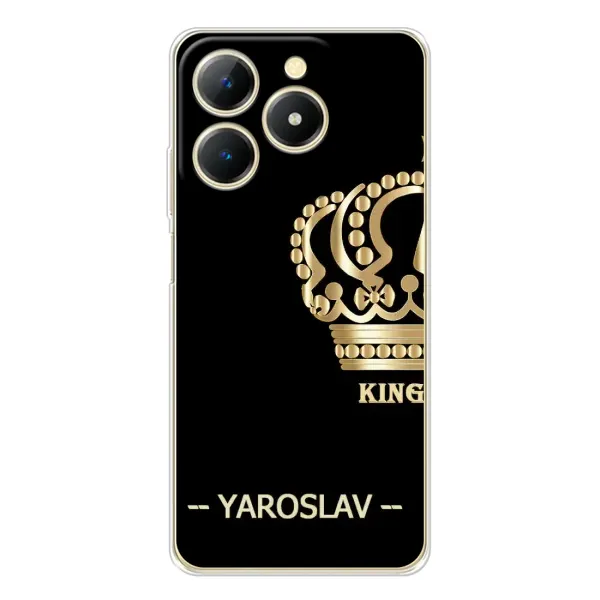 Чехол с рисунком «YAROSLAV» для Realme Note 70T