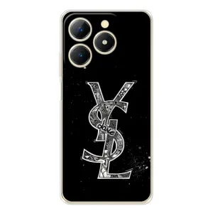 Чохол (Dior, Prada, YSL, Chanel) для Realme Note 70T (YSL)