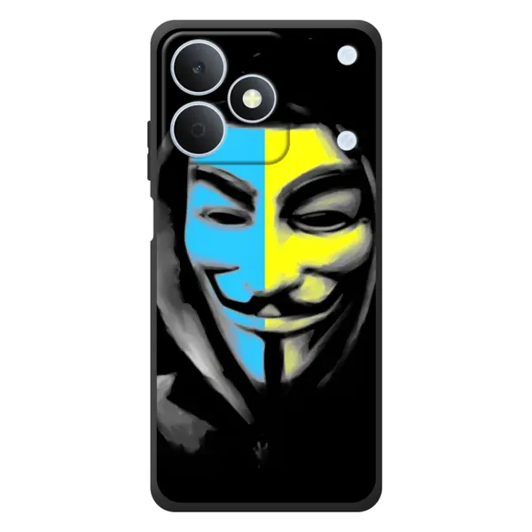 Чехол с рисунком «Анонимус патриот» для Realme Note 80 Чехол с рисунком «Анонимус патриот» для Realme Note 80