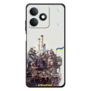 Чехлы на военную тематику для RealMe Note 80 (Азовсталь)