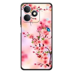 Чохол з картинкою Сакури на RealMe Note 80 (Метелики на сакурі)