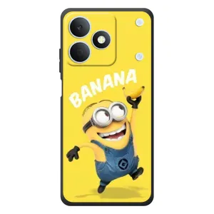 Мультяшный принт на Чехол для Риалми Ноут 80 (Banana)