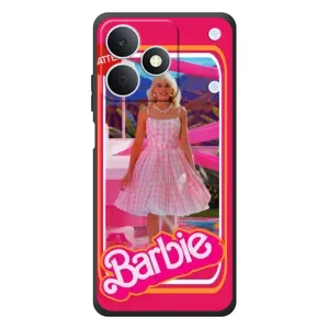 Силиконовый Чехол Барби Фильм на RealMe Note 80 (Барби Марго)