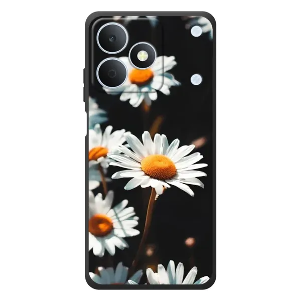 Чохол з малюнком «Білі ромашки» для Realme Note 80