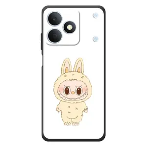 Чохол з принтом Лабубу для RealMe Note 80 (Бежевий Лабубу)