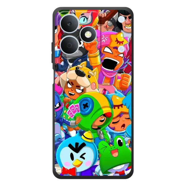 Чехол с рисунком «Brawl-Stars» для Realme Note 80 Чехол с рисунком «Brawl-Stars» для Realme Note 80