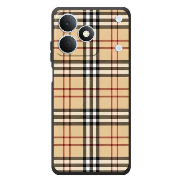 Чехол с рисунком «Burberry стиль» для Realme Note 80