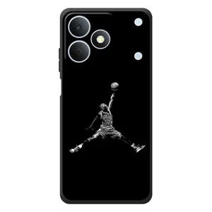 Силіконовый Чохол Nike Air Jordan на РеалМе Ноте 80 (Джордан)