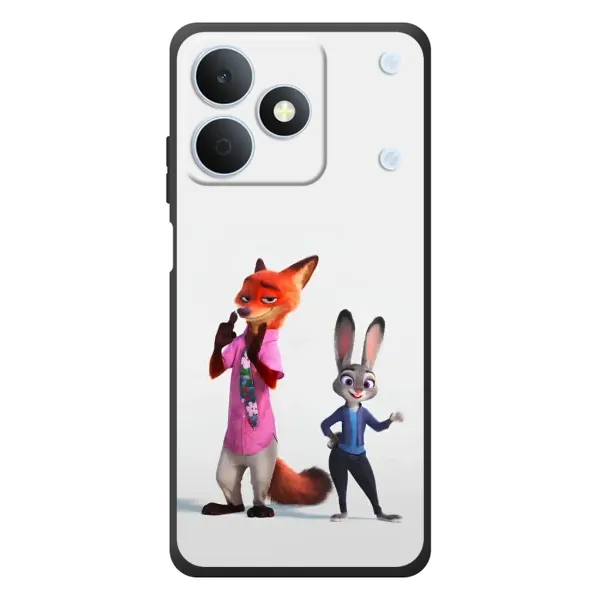 Чехол с рисунком «Джуди и Ник» для Realme Note 80 Чехол с рисунком «Джуди и Ник» для Realme Note 80