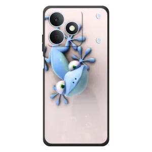 Чехлы с изображением разных животных для RealMe Note 80 (Геккон)