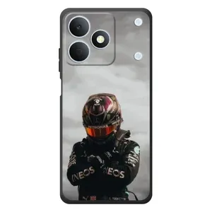 Чехол фильм Формула 1 для RealMe Note 80 (Хэмилтон 44)