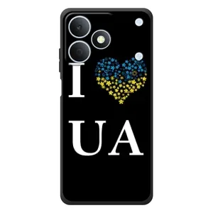 Силиконовый Чехол на RealMe Note 80 (Я-Украина) (I Love UA)