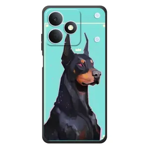 Чехол ДОБЕРМАН для RealMe Note 80 (Король доберман)