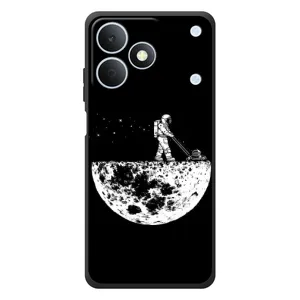 Силіконовый Чохол з принтом "Космонавти" на RealMe Note 80 (Космонавт)