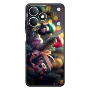 Чехлы на Новый Год RealMe Note 80 (Красивая елочка)