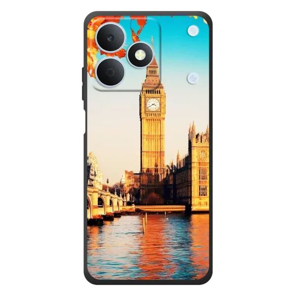 Чехол с рисунком «Летний Лондон» для Realme Note 80