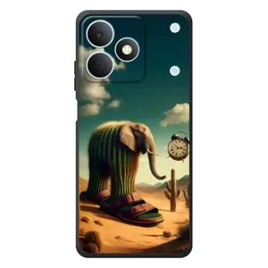 Чехол с мемами тралалело тралала для RealMe Note 80 (Лирили ларила)