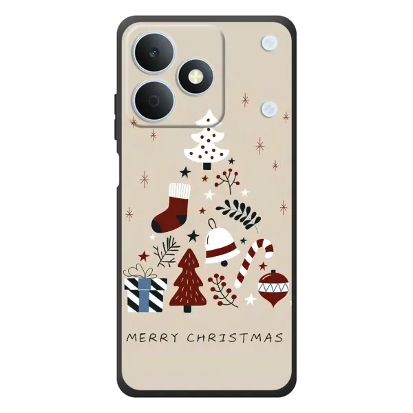 Чехол с рисунком «Merry Christmas» для Realme Note 80