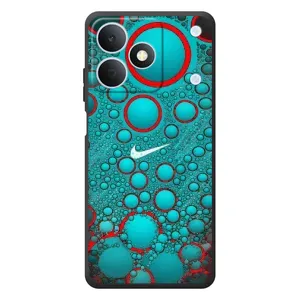 Силіконовый Чохол на RealMe Note 80 з картинкою НАЙК (Найк зелений)