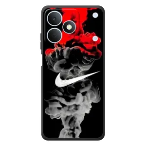 Силіконовый Чохол на RealMe Note 80 з картинкою НАЙК (Nike дим)