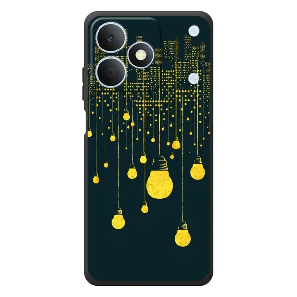 Чехол с рисунком «Ночной город» для Realme Note 80