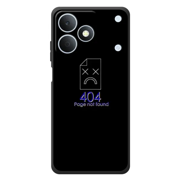Чехол с рисунком «Ошибка 404» для Realme Note 80 Чехол с рисунком «Ошибка 404» для Realme Note 80