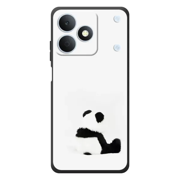 Чехол с рисунком «Панда обиделся» для Realme Note 80