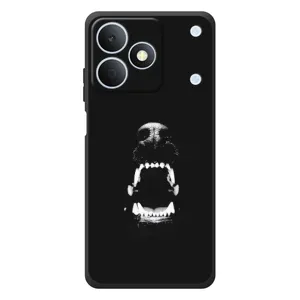 Чехол ДОБЕРМАН для RealMe Note 80 (Пасть добермана)
