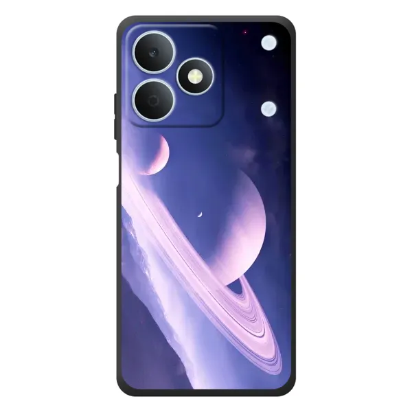 Чехол с рисунком «Планета в космосе» для Realme Note 80