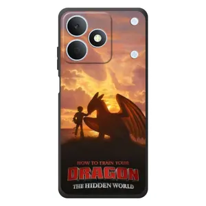 Чехол дракон Беззубик для RealMe Note 80 (Постер Беззубика)
