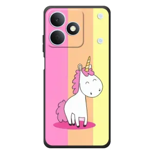 Чехол Unicorn на RealMe Note 80 (Радужный Единорог)