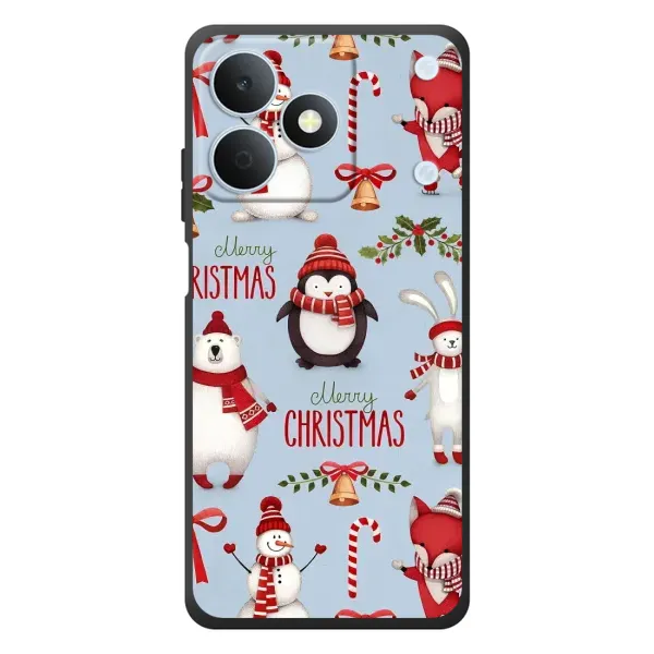 Чехол с рисунком «Рождественский» для Realme Note 80