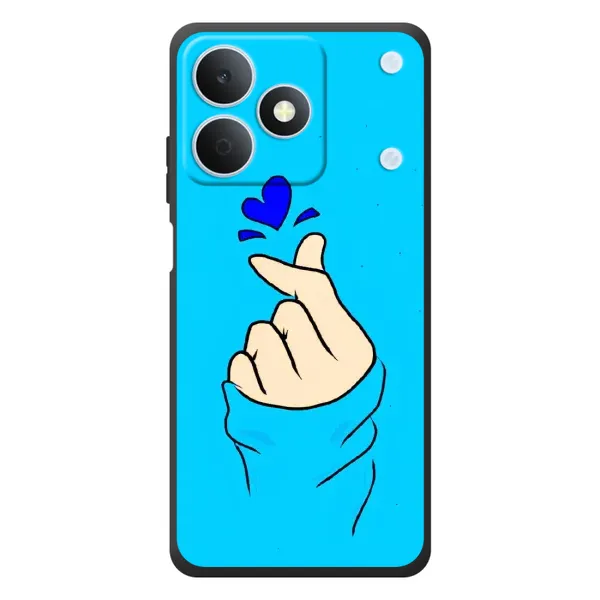 Чехол с рисунком «Сердце на синем» для Realme Note 80 Чехол с рисунком «Сердце на синем» для Realme Note 80