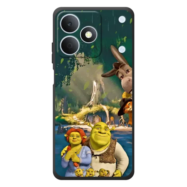 Чехол с рисунком «Шрек и Фиона» для Realme Note 80 Чехол с рисунком «Шрек и Фиона» для Realme Note 80