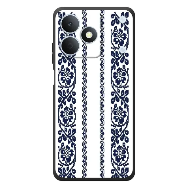 Чехол с рисунком «Синяя вышиванка» для Realme Note 80 Чехол с рисунком «Синяя вышиванка» для Realme Note 80