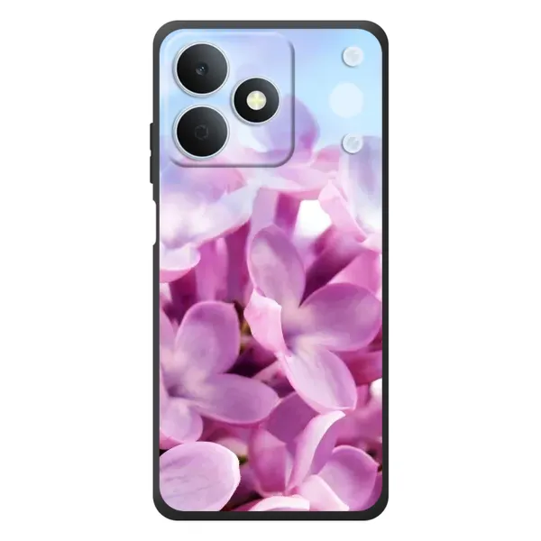 Чехол с рисунком «Сиреневые цветы» для Realme Note 80
