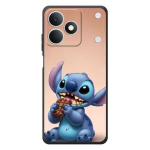 Чехол с рисунком Стич для Realme Note 80 (Стич с шоколадом)