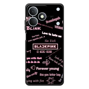 Чохли з картинкою для RealMe Note 80 (Стиль блекпінг)