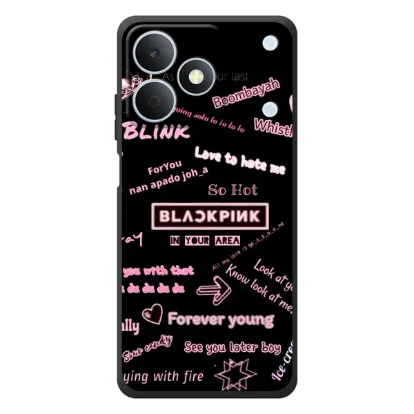 Чехол с рисунком «Стиль блэкпинг» для Realme Note 80 Чехол с рисунком «Стиль блэкпинг» для Realme Note 80